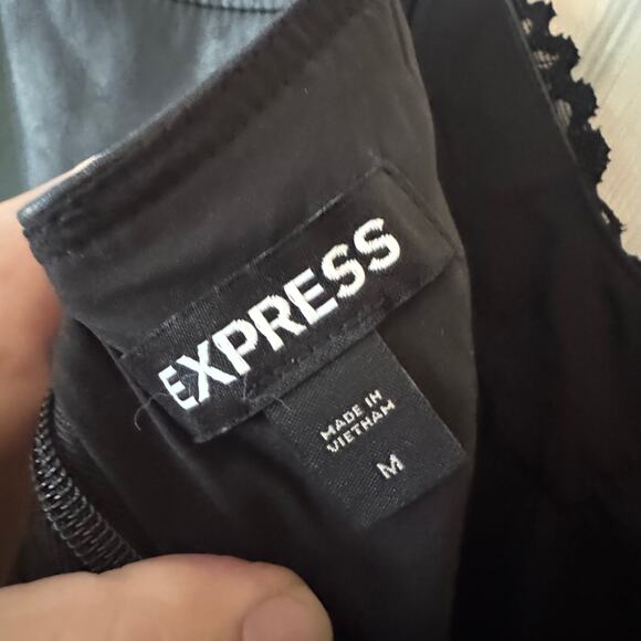 Express Black Midi Dress - Picture 7 of 7